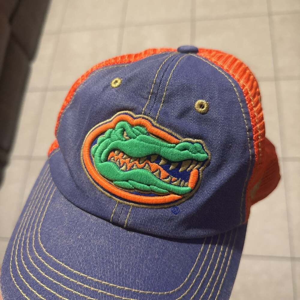 University of Florida Gators Blue & Orange Trucker Hat - Picture 2 of 8